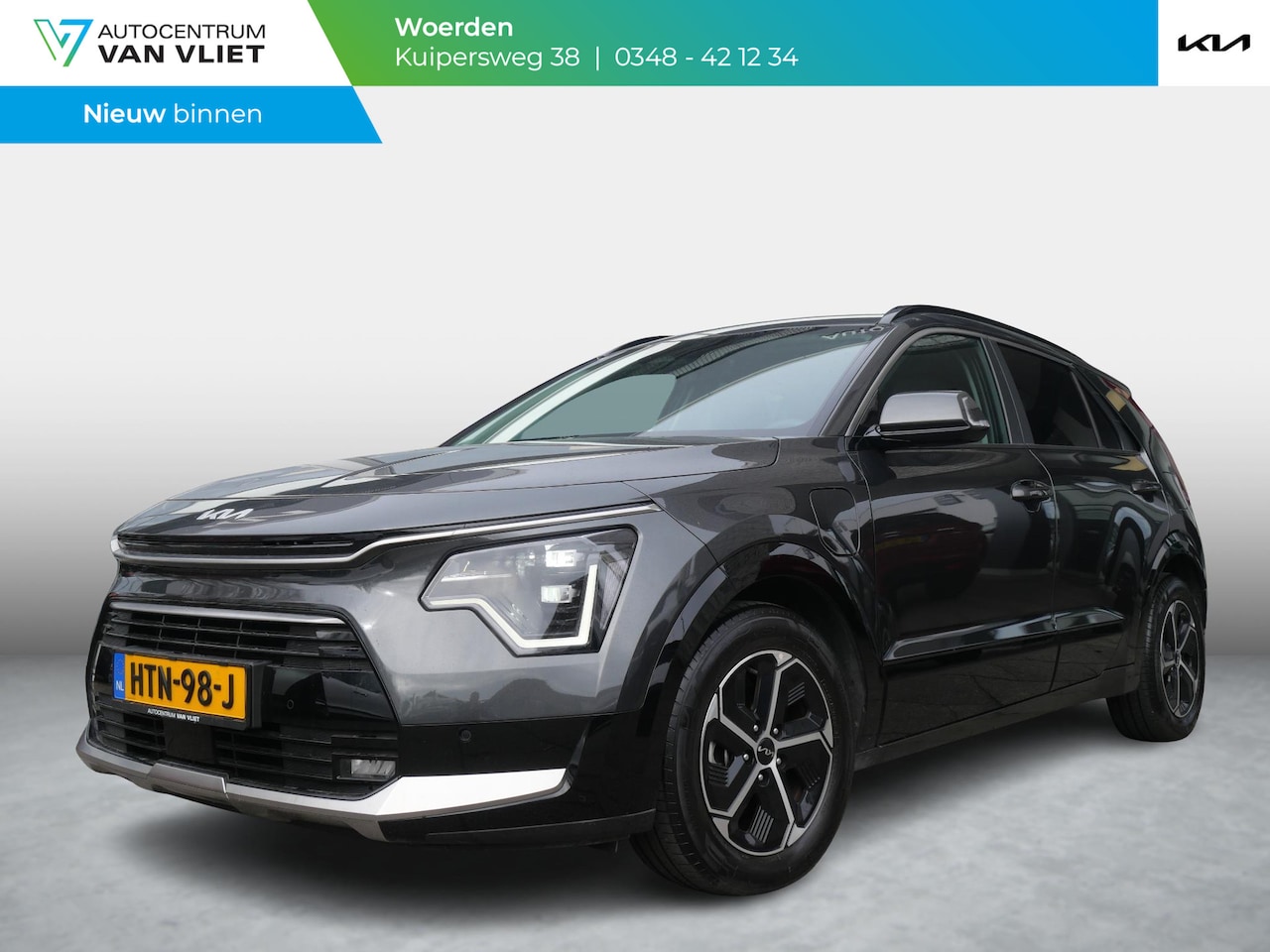 Kia Niro - 1.6 GDi PHEV DynamicPlusLine | LED | Stoel/Stuur verwarming | Navi | Carplay | - AutoWereld.nl