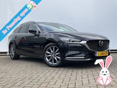 Mazda 6 Sportbreak - 2.0 SkyActiv-G 165 Trekhaak Stoel/Stuurverw HUD Adap.Cruise 360Cam Dealer-OH