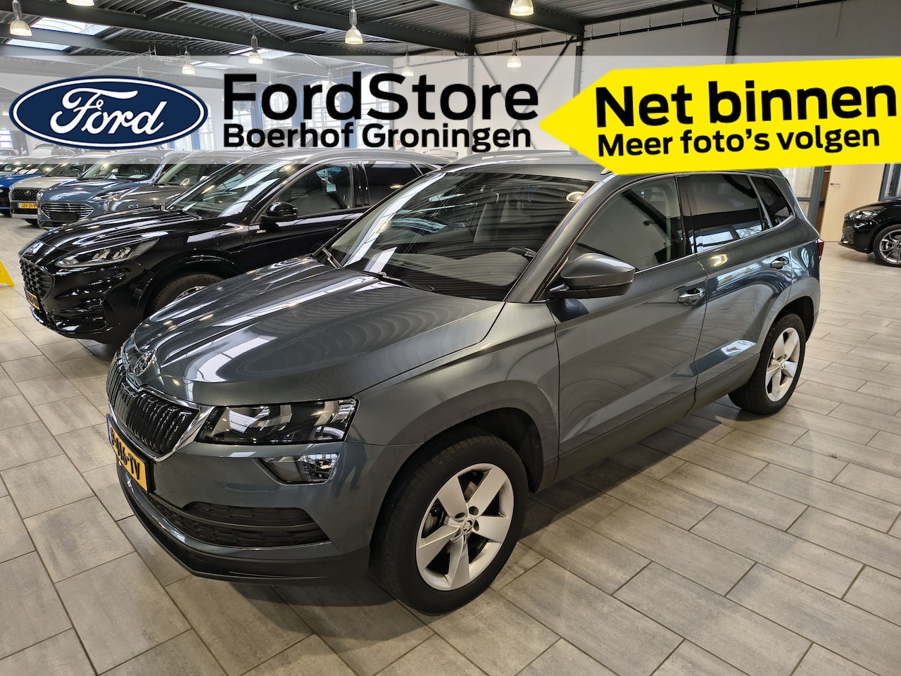 Skoda Karoq - 1.0 TSI 115 pk Edition | Stoelverw. | Apple Carplay | Cruise | PDC | 17" | Pr. glass - AutoWereld.nl