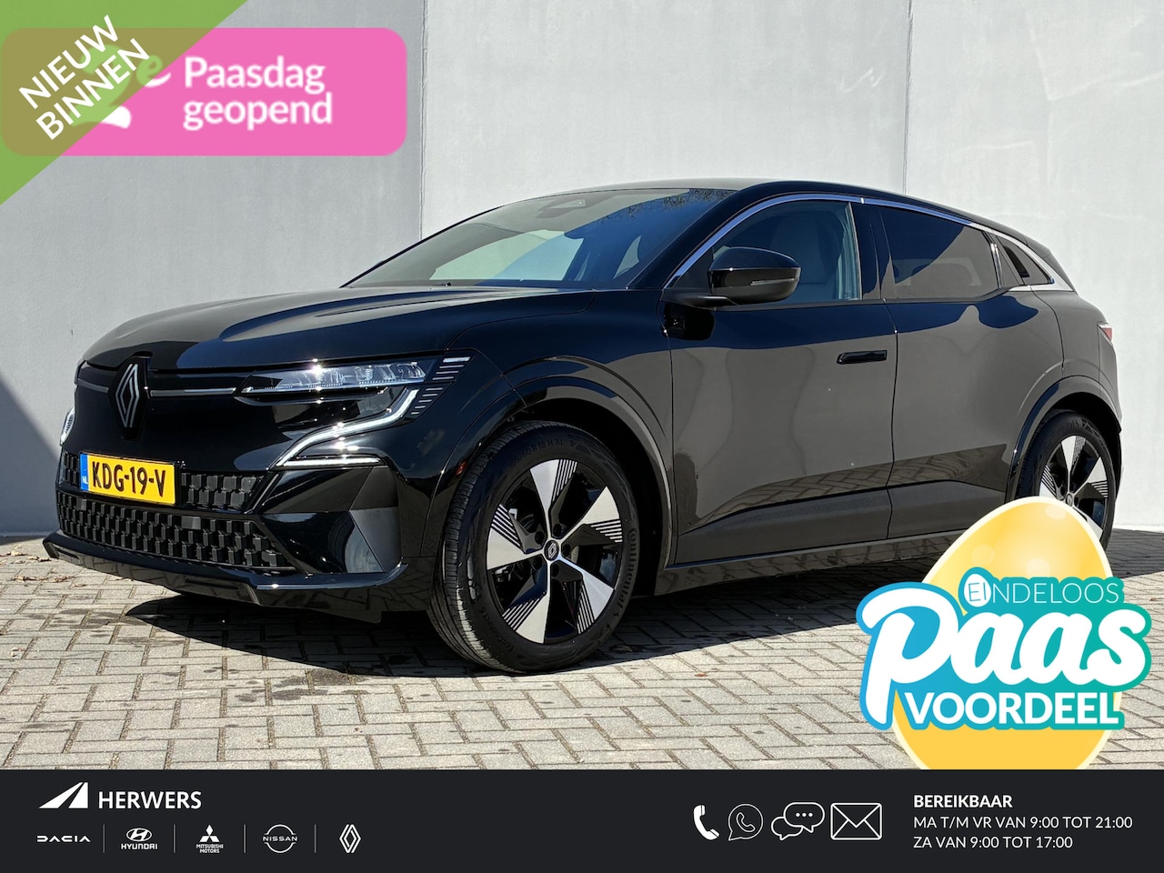 Renault Mégane E-Tech - comfort range techno 60 kWh Automaat / Fabrieksgarantie t/m 10-2027 / SOH 99,34% / Navigat - AutoWereld.nl
