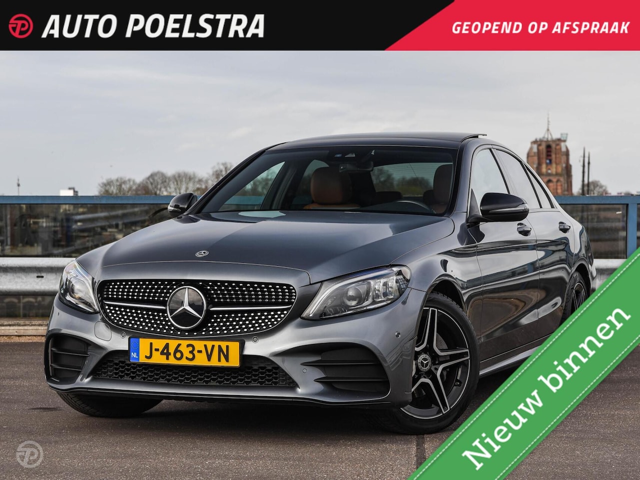 Mercedes-Benz C-klasse - 180 Business Solution AMG | Panoramadak | Multibeam LED | Trekhaak | Sfeerverlichting | Di - AutoWereld.nl