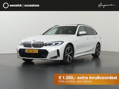 BMW 3-serie Touring - 330e | Panoramadak | Elek. Sportstoelen met Geheugen | HUD | Camera | Apple Carplay/Androi