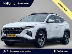Hyundai Tucson - Premium Sky 1.6 T-GDI HEV 230pk | SCHUIFKANTELDAK | LEDEREN BEKLEDING | STOELVENTILATIE &
