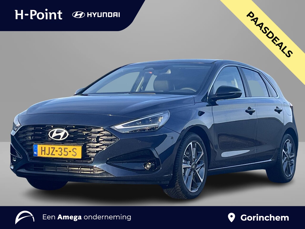 Hyundai i30 - Premium 1.5 T-GDi MHEV 140pk | €6.345 KORTING | AFN. TREKHAAK | ALLSEASON BANDEN | LEDEREN - AutoWereld.nl
