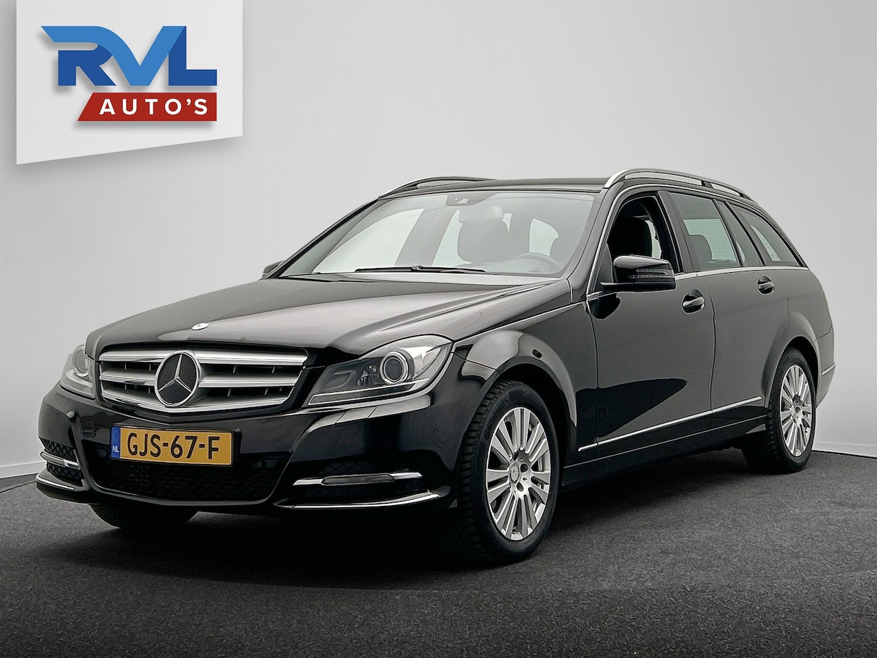 Mercedes-Benz C-klasse Estate - 180 Prestige Elegance Automaat Trekhaak Navigatie Climate-control Stoelverwarming - AutoWereld.nl