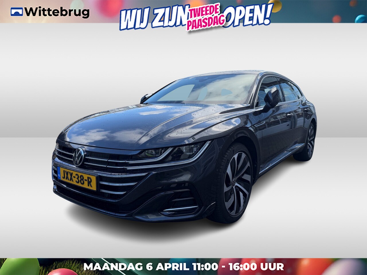 Volkswagen Arteon Shooting Brake - 1.4 TSI 218 pk eHybrid R-Line DSG Automaat / Trekhaak / Panoramadak / Lederen interieur / - AutoWereld.nl