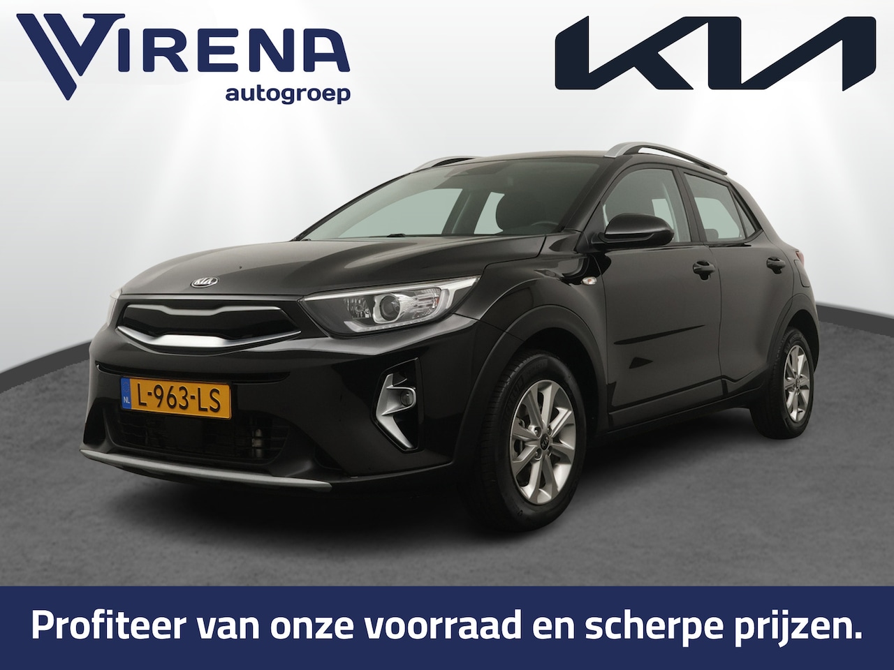 Kia Stonic - 1.0 T-GDi MHEV DynamicLine - Cruise control - Navigatie - Climate control - AppleCarplay/A - AutoWereld.nl