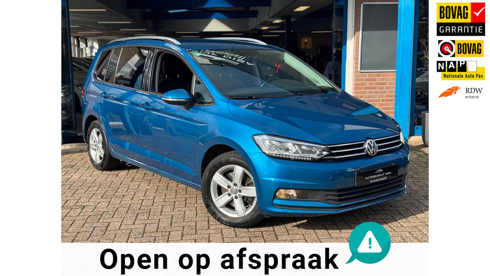 Volkswagen Touran - 1.5 TSI Comfortline 2019 NAVI AIRCO Trekh! - AutoWereld.nl