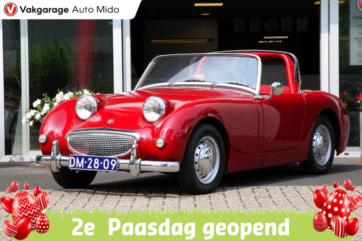 Austin Sprite - HEALY Sprite MK1 -gerestaureerd- Incl. taxatierapport - AutoWereld.nl
