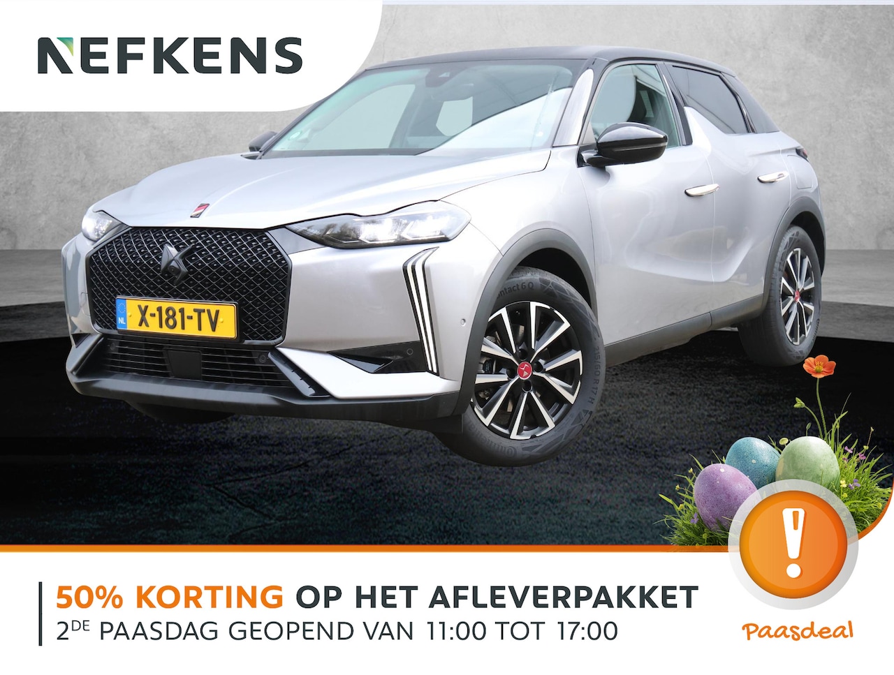 DS 3 - E-Tense Performance Line 54 kWh 156pk | Camera voor en achter | Apple Carplay/Android Auto - AutoWereld.nl