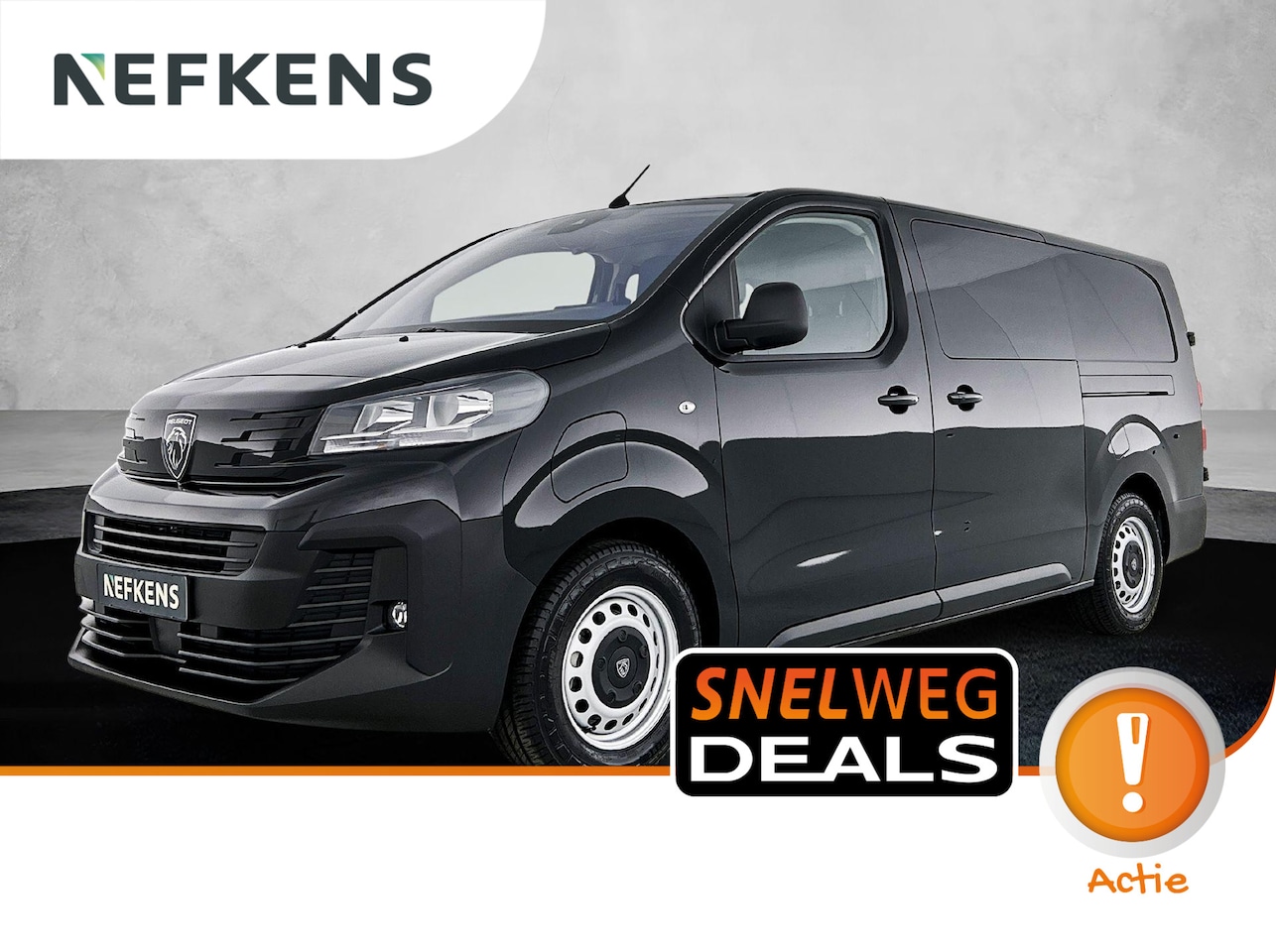 Peugeot e-Expert - EV L3 DC 75 kWh 136pk Automaat | Navigatie | Trekhaak | Climate Control | Cruise Control | - AutoWereld.nl