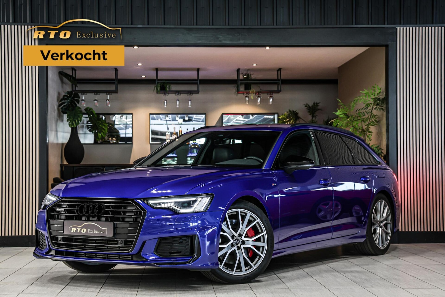 Audi A6 Avant - 55 TFSIe quattro S-Line Competition|Black|B&O - AutoWereld.nl