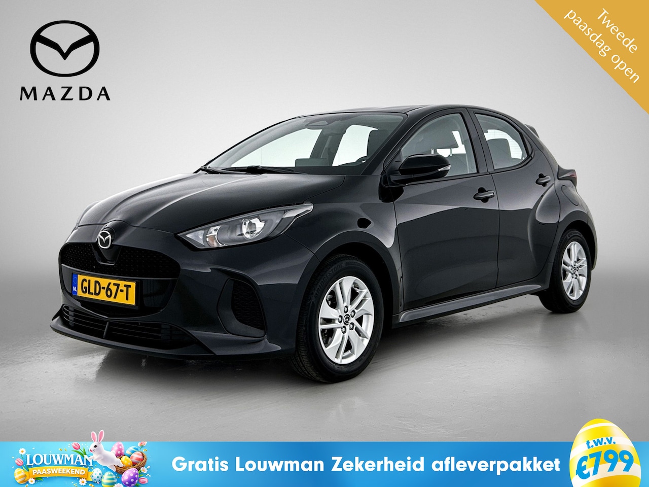Mazda 2 Hybrid - 1.5 Centre-line Camera / Adaptieve cruise / Climate control Mazda-paasweekend - AutoWereld.nl