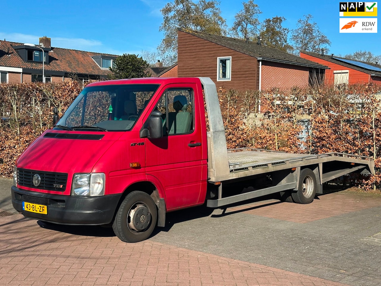 Volkswagen LT-46 - 46A 2.8 TDI Xlang, Oprijwagen, Elek Pakket, Carplay, Goed onderhouden ! - AutoWereld.nl