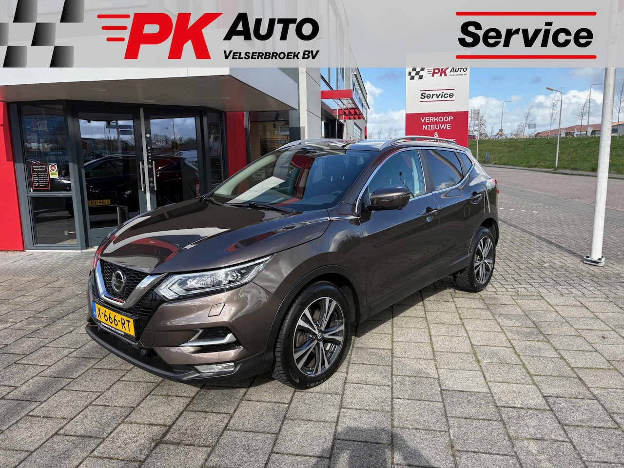 Nissan Qashqai - 1.3 DIG-T Tekna | Navi | 360 Camera | Cruise | 78.613 km Dealeronderhouden - AutoWereld.nl