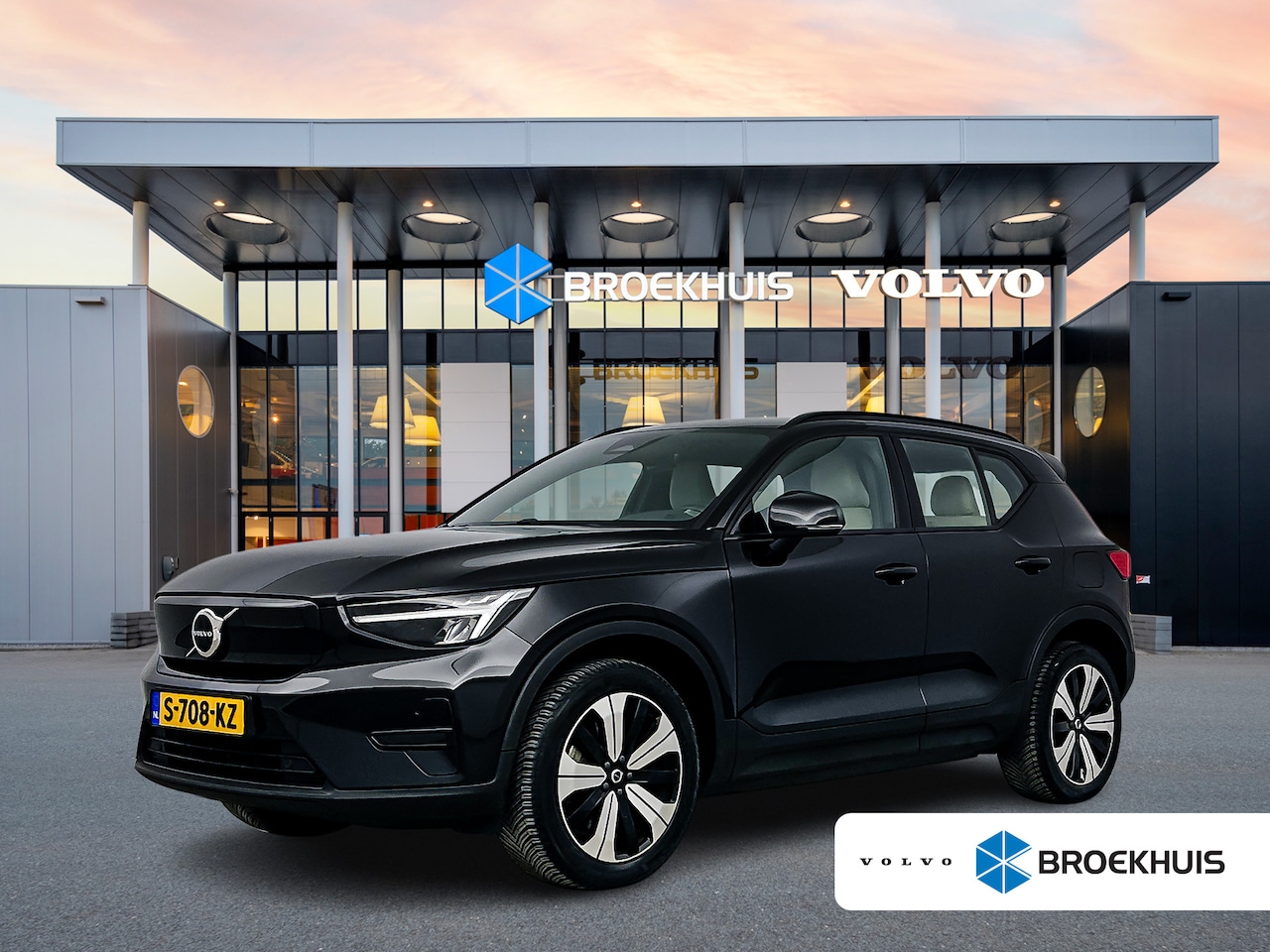 Volvo XC40 - Recharge Core | 19" Allseason | Leder | Google | Stoel/Stuurverwarming | Warmtepomp | Park - AutoWereld.nl