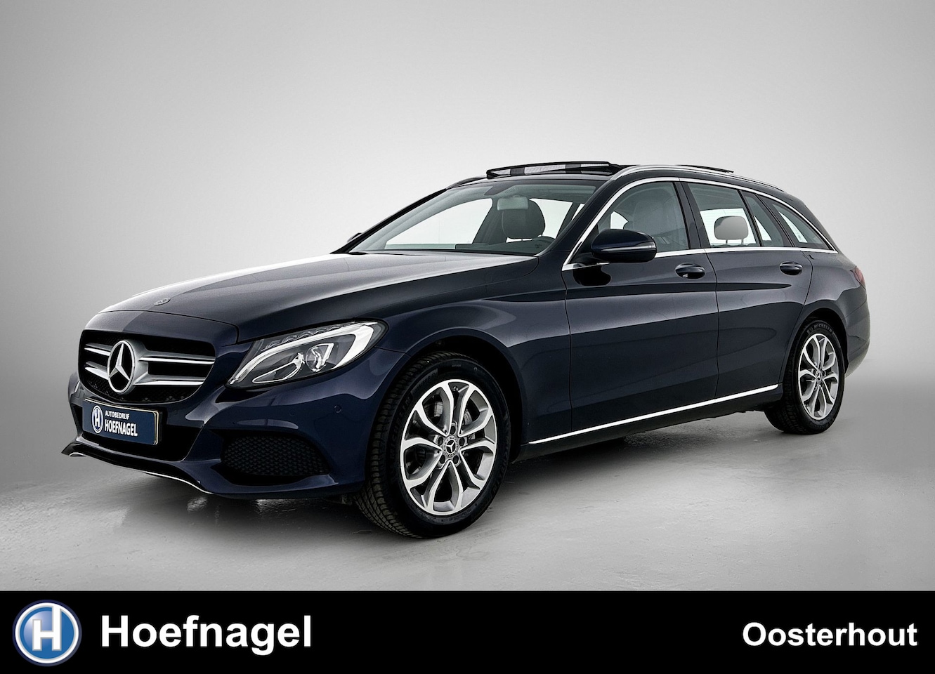 Mercedes-Benz C-klasse Estate - 200 Premium | Automaat | Cruise control | Stoelverwarming | Camera | Trekhaak | Panoramada - AutoWereld.nl