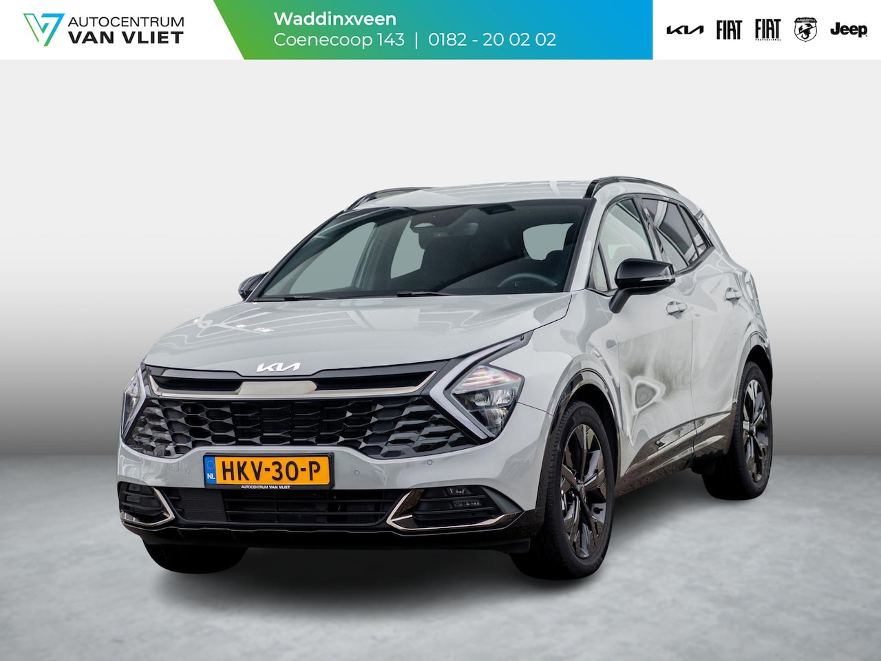 Kia Sportage - 1.6 T-GDi Plug-in Hybrid AWD Dark Edition l Stoel Stuur Verwarming l Camera l Navigatie l - AutoWereld.nl