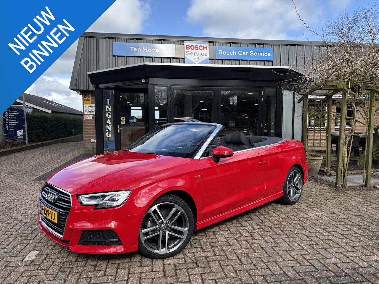 Audi A3 Cabriolet - 35 TFSI CoD|S-Line|App-Connect|Camera|Stoelver. - AutoWereld.nl
