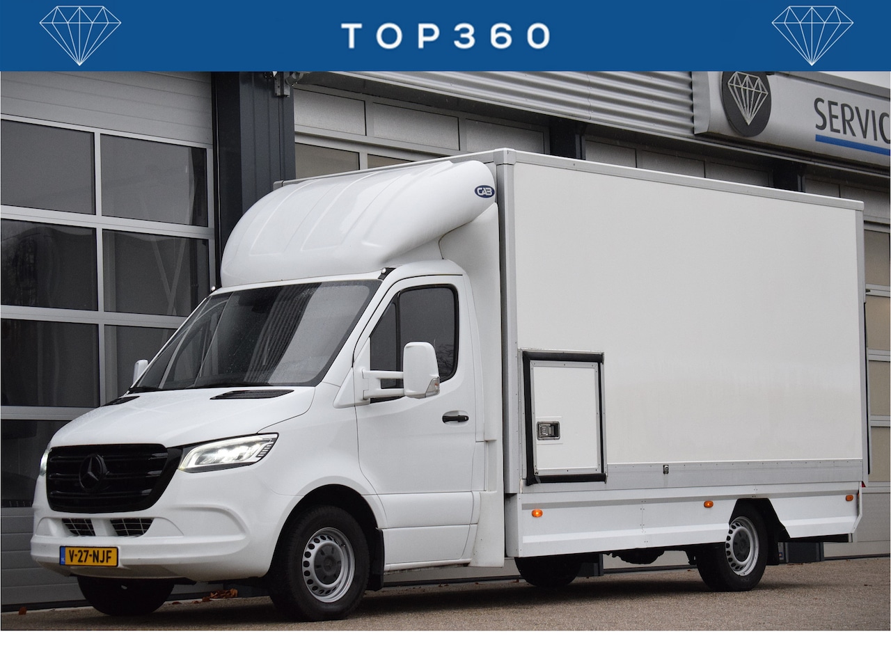 Mercedes-Benz Sprinter - 319 3.0 V6 Meubelbak 6 cilinder | LED | El. Stoelen - AutoWereld.nl
