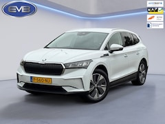 Skoda Enyaq iV - 80, achteruitrijcamera, 1/2 lederen sportinterieur, adaptief cruise, stoelverwarming, 1 e