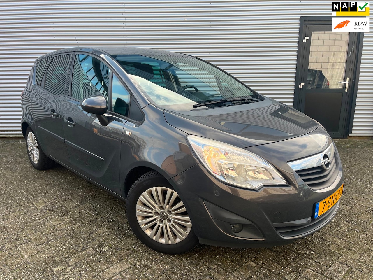 Opel Meriva - 1.4 Turbo Cosmo LPG|Airco|Cruise|PDC| - AutoWereld.nl