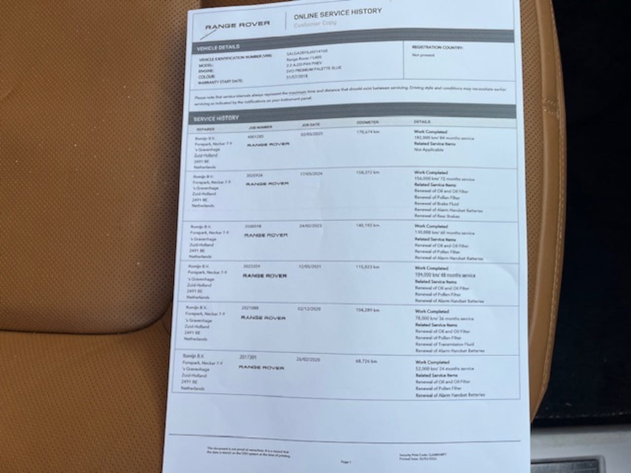 Land Rover Range Rover - 2.0 P400e Autobiography 2.0 P400e Autobiography