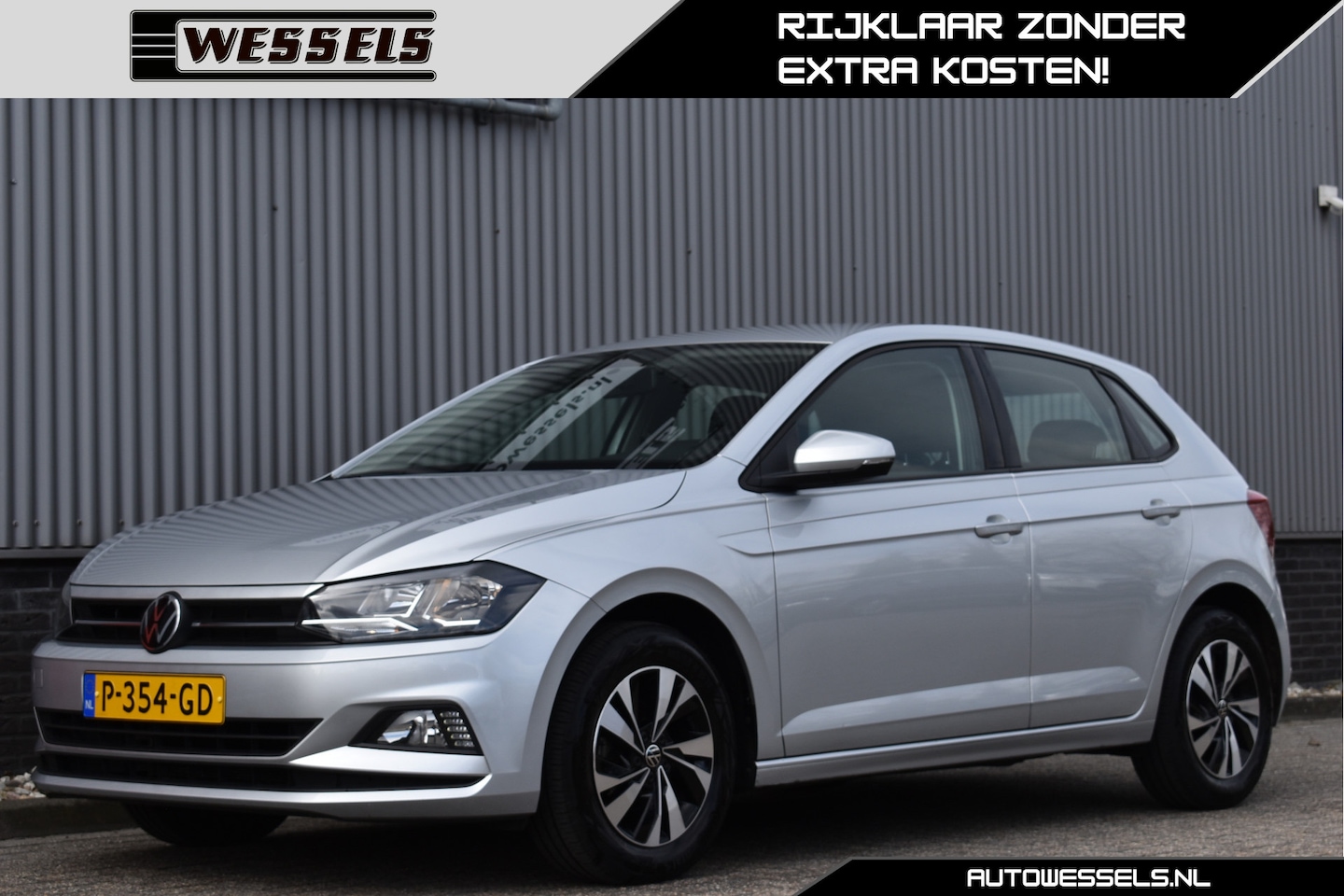 Volkswagen Polo - 1.0 TSI Comfortline Carplay, DAB, Multifunctioneel stuur - AutoWereld.nl