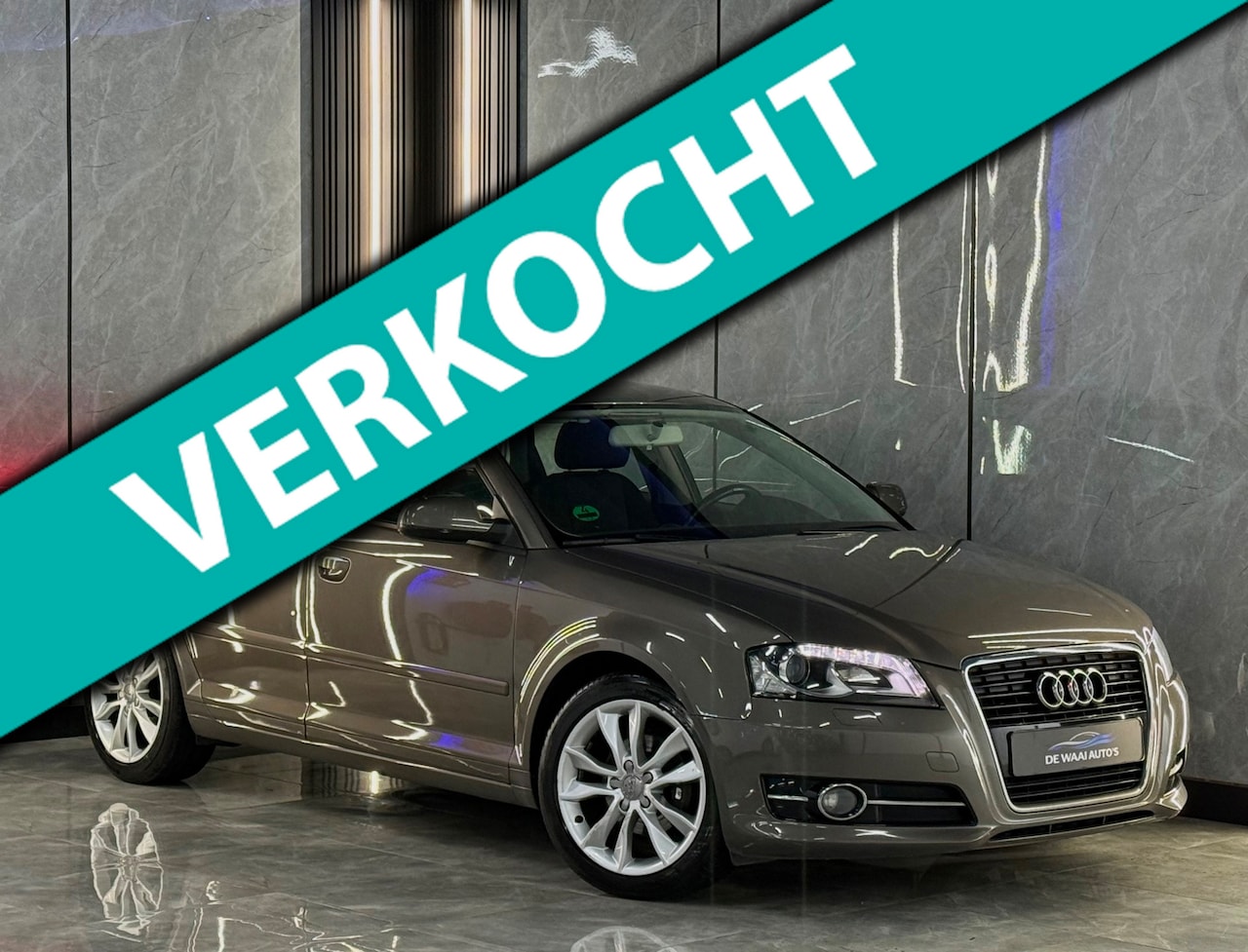 Audi A3 Sportback - 1.6 TDI Attraction Advance 2e Eignr | Led | Airco | Start\Stop | New Apk | Velgen | Boekje - AutoWereld.nl