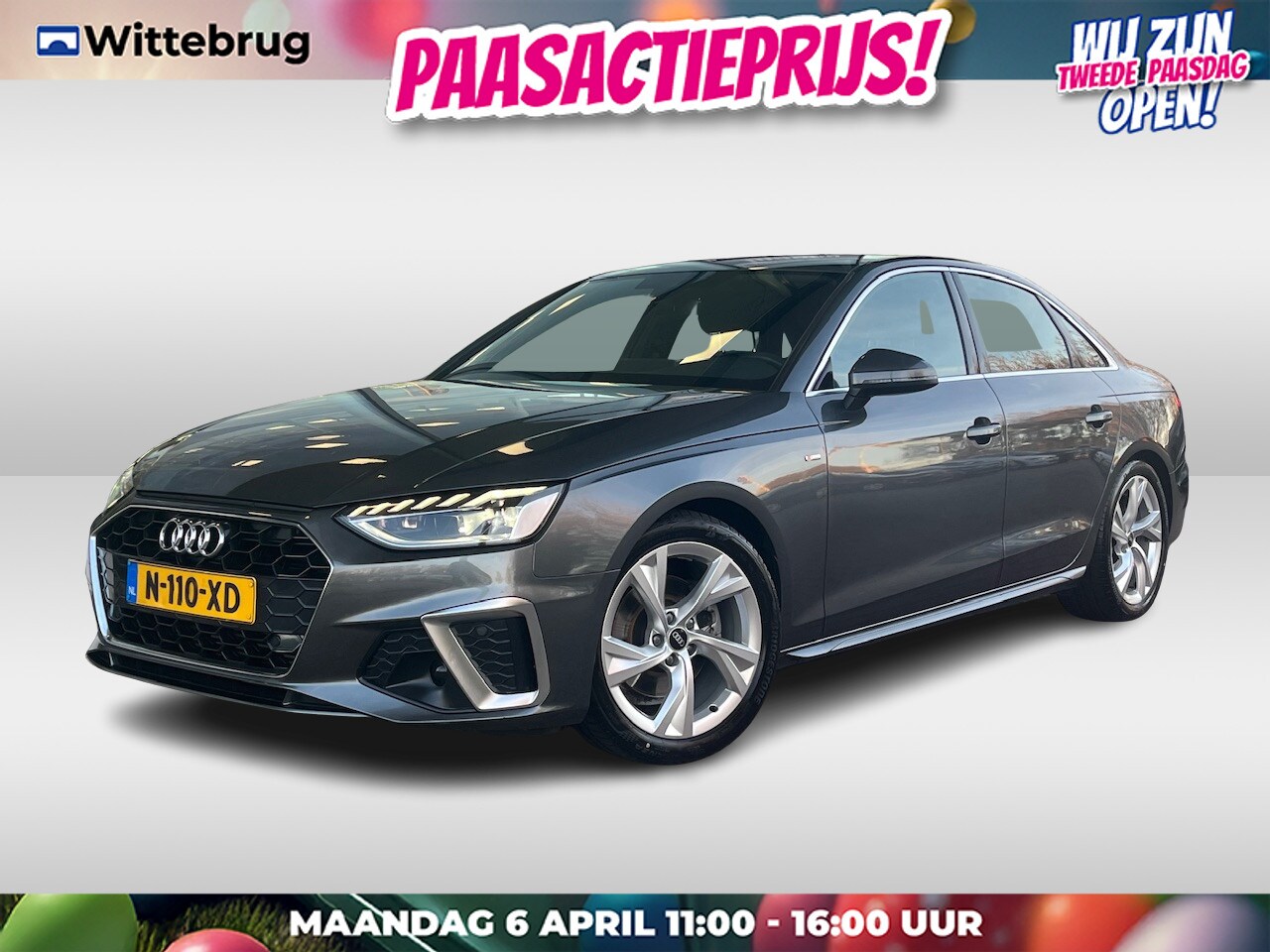 Audi A4 Limousine - 35 TFSI 150pk S-Tronic S edition / S-Line Exterieur & Interieur / Navigatie / LED Koplampe - AutoWereld.nl