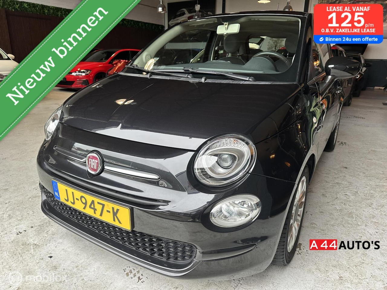 Fiat 500 - 0.9 TwinAir Turbo Popstar*MULTI MEDIA SCHERM*AUX* - AutoWereld.nl