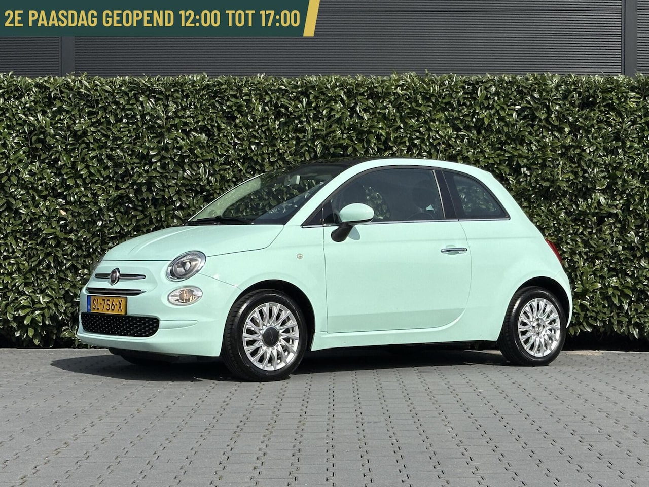 Fiat 500 - 1.2 Lounge 1.2 Lounge, NL AUTO, NAP LOGISCH, PANORAMADAK, AIRCO, DAB, NAVI, CRUISE, CARPLAY, ELEKTRIS - AutoWereld.nl