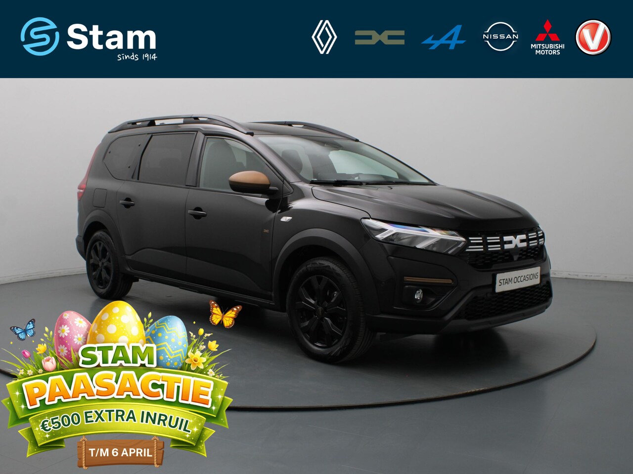 Dacia Jogger - Hybrid 140 Extreme 7p. Camera | Cruise | Navi | Parkeersens. v+a | Stoelverw. - AutoWereld.nl