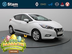 Nissan Micra - IG-T 101pk Tekna Airco | Cruise | Navi | Parkeersens. achter