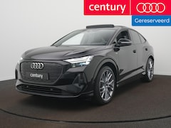 Audi Q4 Sportback e-tron - 40 Launch edition S Competition 77 kWh | Leder | Panodak | HUD | Camera