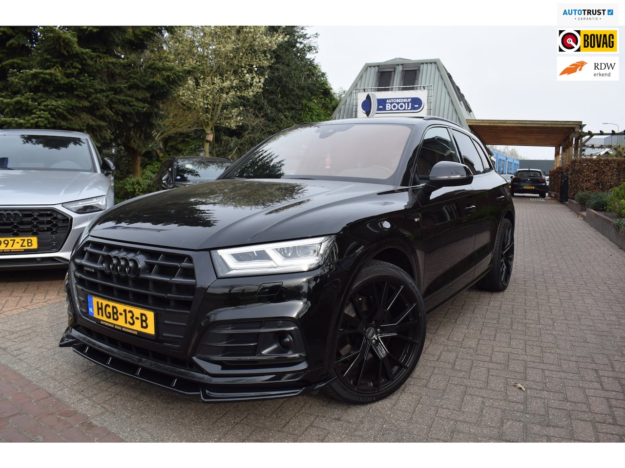 Audi Q5 - 55 TFSI E QUATTRO S-LINE/LUCHTVERING/TREKHAAK/PANO-DAK/ADAP CRUISE/AIRCO-ECC/NAVI/XENON/PD - AutoWereld.nl