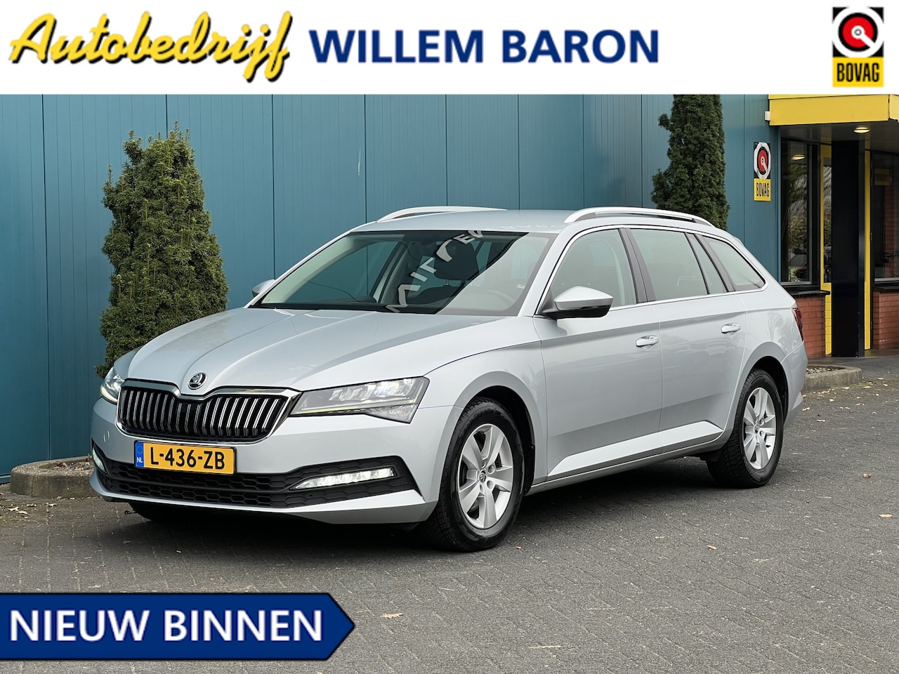 Skoda Superb Combi - 1.5 TSI DSG AUT. Business Edition CARPLAY | TREKH | CRUISE | NAV | DAB | PDC | LMV - AutoWereld.nl