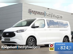 Ford Transit Custom - 2.5 PHEV 233pk L2H1 Kombi Limited | 9-Persoons | Incl BPM | Stuur + Stoelverwarming | Keyl