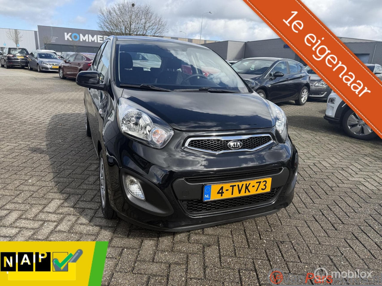 Kia Picanto - 1.2 CVVT BusinessLine 1.2 CVVT BusinessLine,Airco,5drs,1e eigenaar - AutoWereld.nl