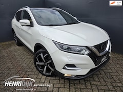 Nissan Qashqai - 1.2 Tekna + Leder / 360 Camera / Pano / Navi / Clima / Cruise / LMV