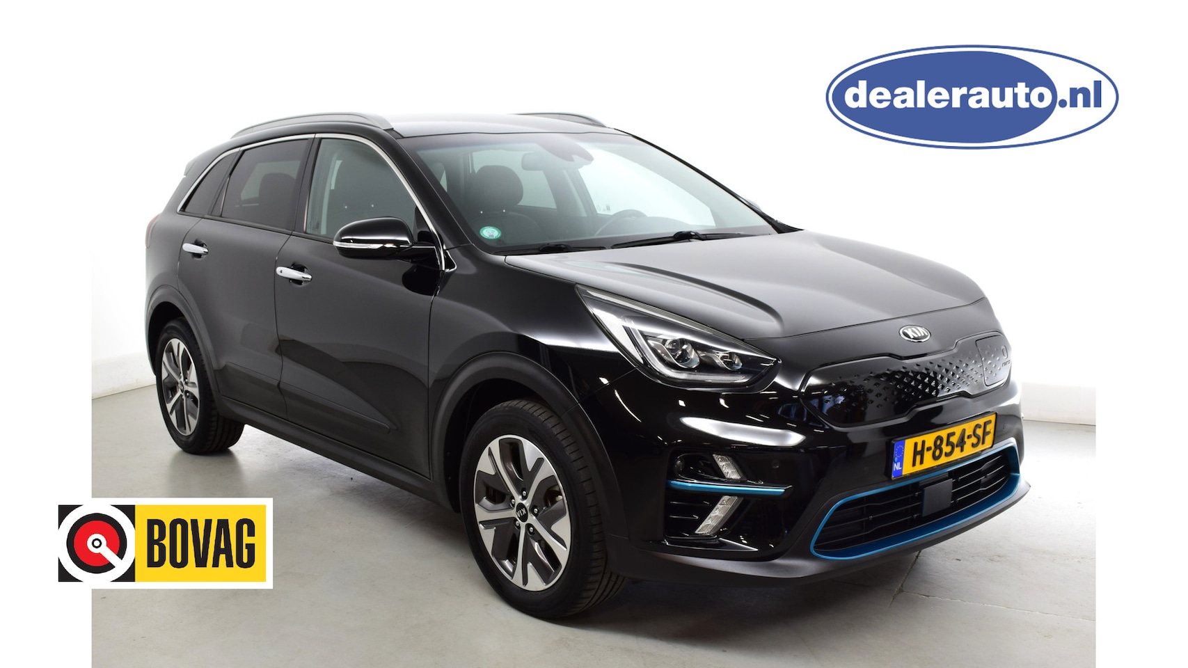 Kia e-Niro - ExecutiveLine 64 kWh Leder privacyglas, keyless entry, stoelverw en vent, climat contr, JB - AutoWereld.nl