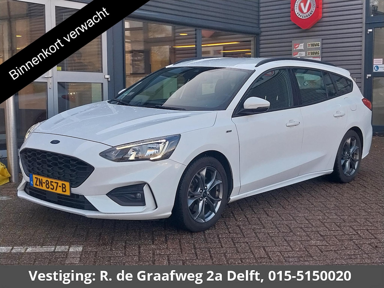 Ford Focus Wagon - 1.0 EcoBoost ST Line Business | Navigatie | Camera | Parkeersensoren | - AutoWereld.nl
