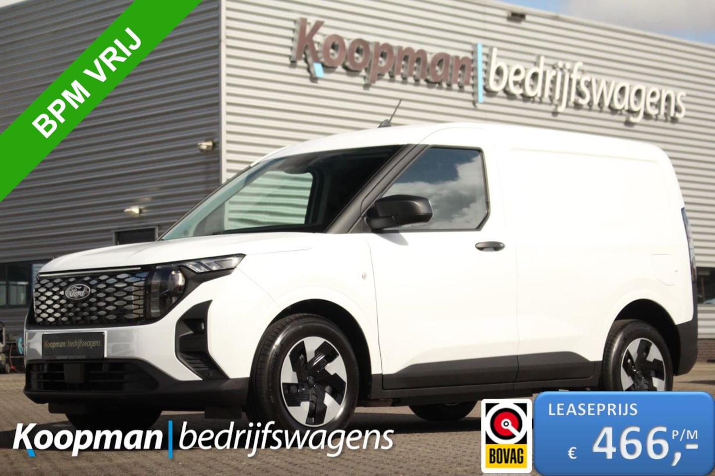 Ford Transit Courier - E-Transit Trend | 44kWh | 100kW/136pk | Winterpack | Camera | Cruise | Sync 4 13" | Carpla - AutoWereld.nl