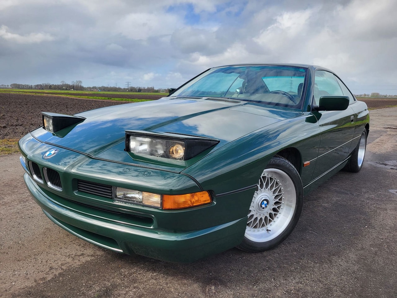 BMW 8-serie - 850 Ci INDIVIDUAL British Racing Green v12 1ste eigenaar - AutoWereld.nl