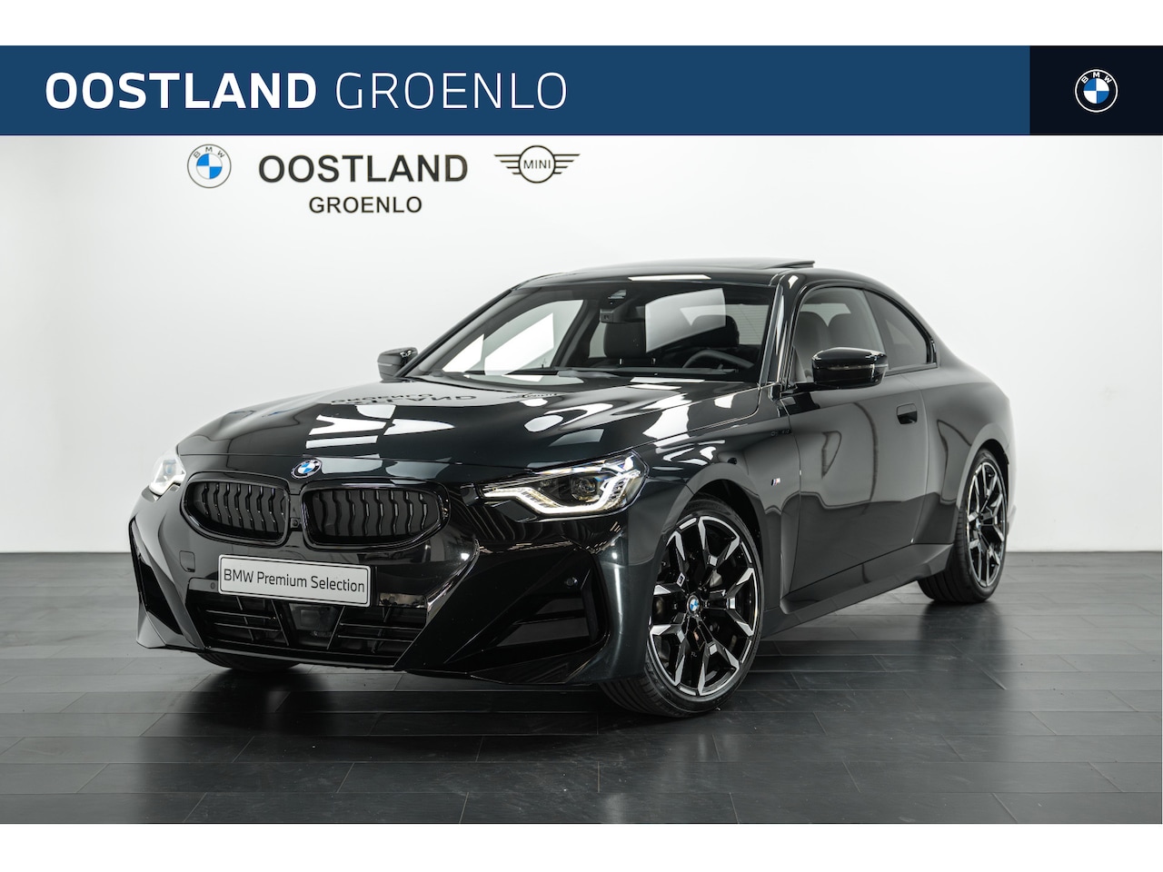 BMW 2-serie Coupé - 230i High Executive M Sport Automaat / Schuif-kanteldak / Active Cruise Control / Comfort - AutoWereld.nl