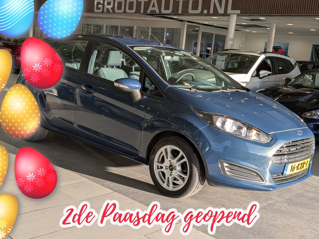 Ford Fiesta - 1.25 Limited Facelift Airco, Isofix, Trekhaak, Stuurbekrachtiging - AutoWereld.nl