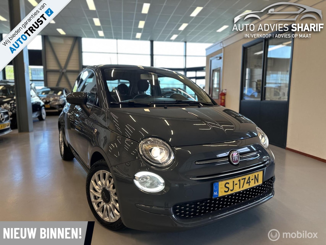 Fiat 500 - 0.9 TwinAir Turbo Lounge Pano|Bluetooth|NL Auto NAP - AutoWereld.nl