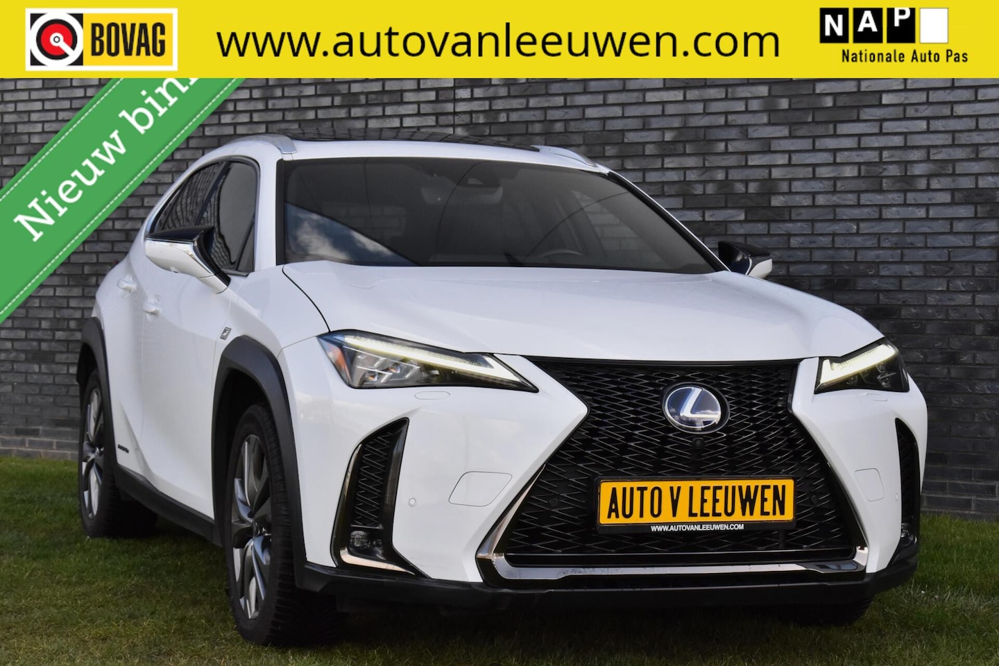 Lexus UX - 250h AWD E-Four F Sport President Pack MARK LEVINSON//PANORAMADAK/HEAD UP/360 °CAMERA/ETC. - AutoWereld.nl