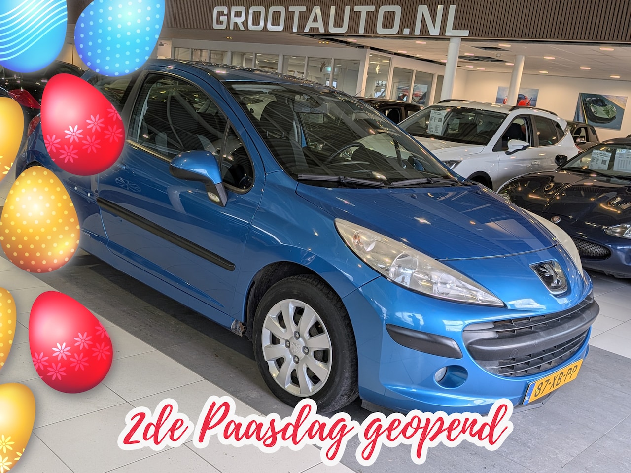Peugeot 207 - 1.4 Color-line OPKNAPPER Airco, Isofix, Stuurbekrachtiging - AutoWereld.nl