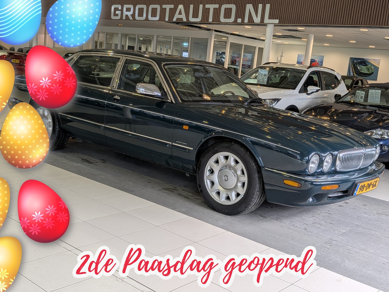 Daimler Super V8 - 4.0 Automaat Airco, Cruise Control, Stuurbekrachtiging - AutoWereld.nl